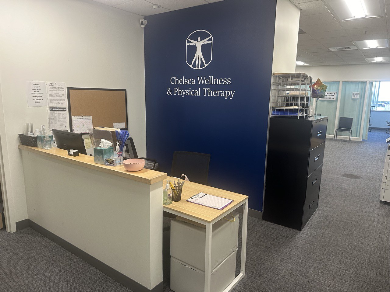 Chelsea Physical Therapy Reception Area